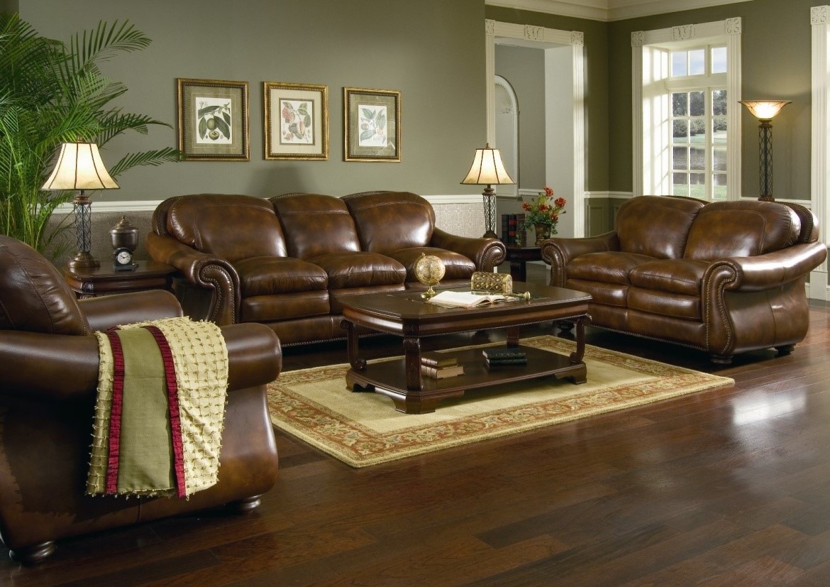color schemes for living rooms with brown furniture
