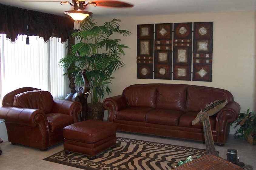 safari decor for living room