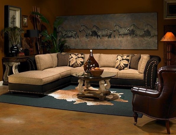 safari decor for living room